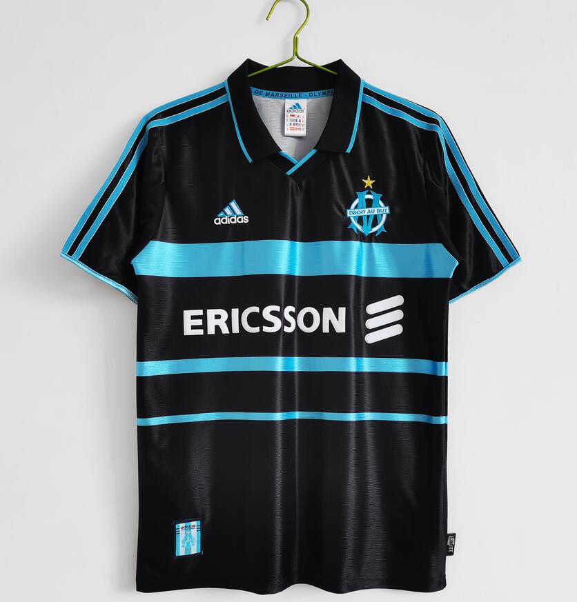 1999-2000 Marseille Retro Football Kit Third Soccer Jersey